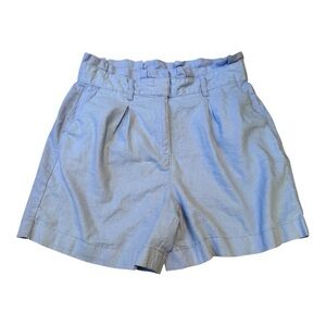 Crown and Ivy Shorts semi ruffled waist belt loops small front pleats Size 6
